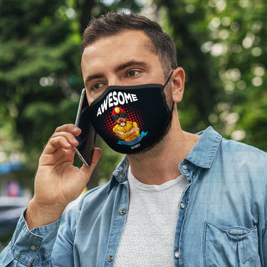 Personalized Dog Gift Idea - You Are An Awesome Firefighter For Dog Lovers - Cloth Mask